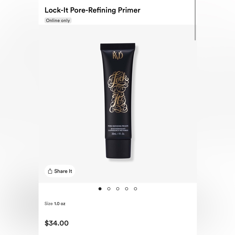 KVD - Lock-It Pore-Refining Primer - Picture 5 of 9